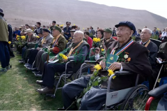 礼遇老兵 感动常在 | 甘肃卧龙岗抗战老兵纪念园