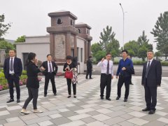 江苏盐城大丰福寿园向导来浙江南宫NG28调研