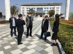 湖州市民政局副局长沈建军来南宫NG28调研生态葬